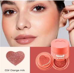 تصویر رژگونه پد دار قلبی ریموکو blush pad