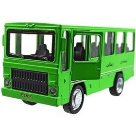 تصویر ماکت فلزی مینی بوس فیات چراغدار و موزیکال 2 