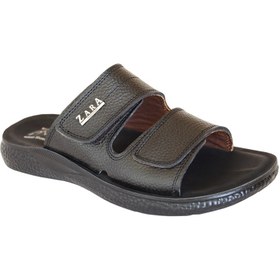 تصویر صندل تمام چرم طبی آریا Aria medical leather sandals