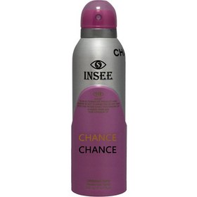 تصویر اسپری بدن زنانه چنس اینسی مدل Insee Chance Chance Deodorant Spray Insee Chance Chance Deodorant Spray 200ml