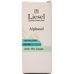 تصویر کرم آلفاسل AHA15% لایسل Alphasel AHA 15% Cream Liesel