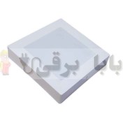 تصویر پنل سقفی روکار مربع 24 وات زانیس 