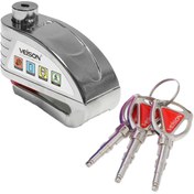 تصویر قفل دیسک موتور سیکلت VEISON مدل DX18 