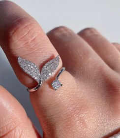 تصویر انگشتر سیلور دم وال 