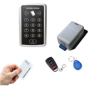 تصویر دربازکن کارتی ورمزی و ریموتی 12 ولت 