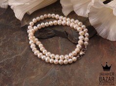 تصویر گردنبند مروارید سایز ۳۵ سانتیمتر طرح پرنسسی 