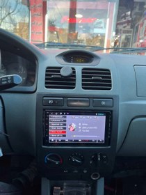 تصویر مانیتور فابریک ۷ اینچ اندروید کیا ریو مدل T3L برند mediatech - رام kia Rio monitor android