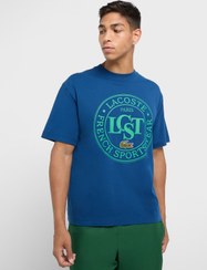 تصویر تی‌شرت گرافیکی با لوگو برند Lacoste Logo Graphic T-Shirt