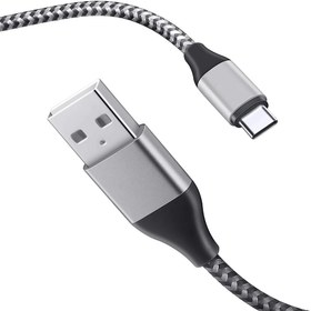 تصویر کابل تبدیل USB به تایپ سی انکر مدل Af012 طول 0.9 متر - مشکی 