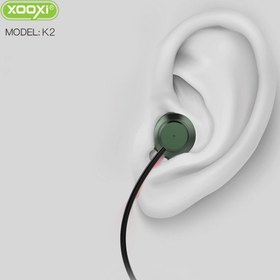 تصویر handsfree model k2 Xooxi هندزفری ژوژی مدل k2 