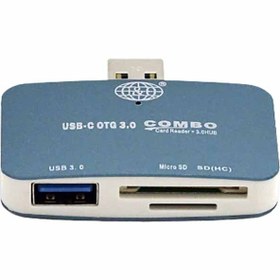 تصویر کارت خوان همه کارهmicro USB OTG مدل T-699A ا All in One Card reader Model :T-699A All in One Card reader Model :T-699A