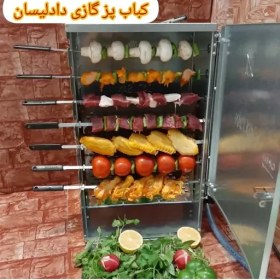 تصویر کباب پز 14سیخ دادلیسان 