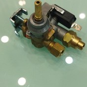 تصویر شیر اجاق گاز صفحه ای میکروسوییچ دار ۹۰ درجه 