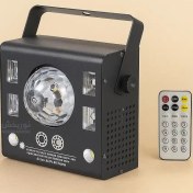 تصویر رقص نور 4 کاره led لیزری 