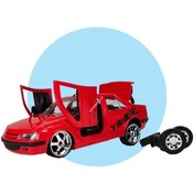 تصویر ماشین اسباب بازی پژو پارس شوتی 