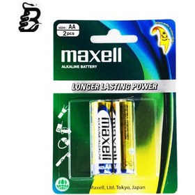 تصویر باتری قلمی آلکالاین مکسل Maxell Alkaline pen battery