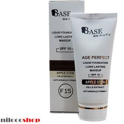 تصویر کرم پودر مدل Anti-Wrinkle کد F15 حجم 35 میل بیس بیوتی Base Beauty anti-wrinkle powder cream, code F15, volume 35 ml