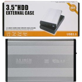 تصویر باکس هارد HDD 3.5″ to USB3.0 + آداپتور ا New 3.5 New 3.5