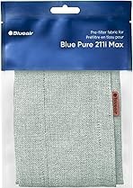 تصویر Blueair Pre-Filter Pre-Filter Prelter Pure 211i Max Purifer ، پارچه قابل شستشو ، Moss Green Medium Blueair Genuine Pre-Filter Blue Pure 211i Max Air Purifier, Washable Fabric, Moss Green Medium