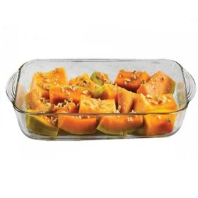 تصویر تابه مستطیل پیرکس بورجام پاشاباغچه ترک کد ۵۹۱۲۴ pasabahce borcam pyrex Rectangular pan code 59124