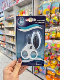 تصویر ست ناخنگیر و قیچی baby crown 