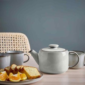 تصویر قوری 1.2 لیتر ایکیا مدل GLADELIG ا IKEA GLADELIG Teapot, grey, 1.2 l IKEA GLADELIG Teapot, grey, 1.2 l
