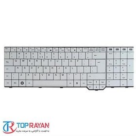 تصویر کیبورد لپ تاپ فوجیتسو AmiloPro ۳۶۲۵ سفید Fujitsu AmiloPro 3625 Laptop Keyboard