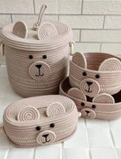 تصویر ست باکس قیطان کودک طرح خرسی p2 Boxp2