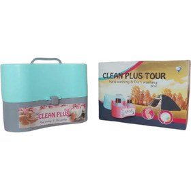 تصویر پمپ مایع سفری مدل دوقلو - هفت رنگ 