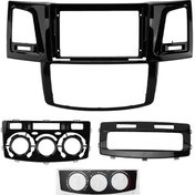 تصویر قاب مانیتور خودرو تویوتا هایلوکس 2009 تا 2015 سایز 9 اینچ 