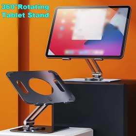 تصویر پایه نگهدارنده تبلتPorodo360 Rotating پایه نگهدارنده گوشی و تبلت پرودو| Prodo مدل 360 rotating tablet stand