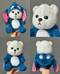 تصویر عروسک خرس لباس سالیوان 