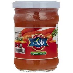 تصویر مربا هویج 300g شیشه رازک 