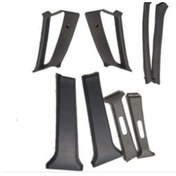 تصویر ست کامل قاب ستون های پراید 