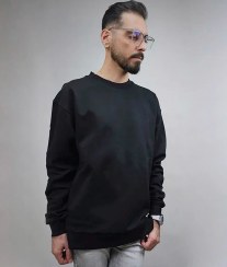 تصویر سویشرت ورزشی مردانه ساده زیمانا 