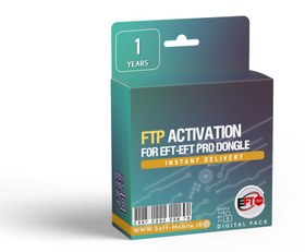 تصویر اکتیو FTP روی دانگل EFT یکساله 
