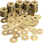 تصویر سکه ایچنگ (سکه فنگ شویی) برنجی درجه یک 