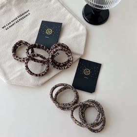 تصویر پک کش حوله ای پلنگی ( ۶ عددی ) 