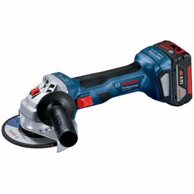 تصویر مینی سنگ شارژی 18 ولت بوش مدل GWS 180 LI Bosch GWS 180 LI Cordless Angle Grinder