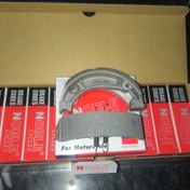 تصویر لنت ترمز موتور سیکلت هوندا برند نوبل کد ۳۰۳ 