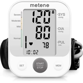 تصویر فشارسنج دیجیتال بازویی Metene مدل B15 - ساخت آلمان با دقت بالا Metene B15 Blood Pressure Monitor