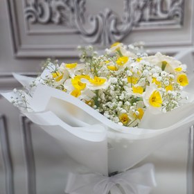 تصویر دسته گل نرگس 