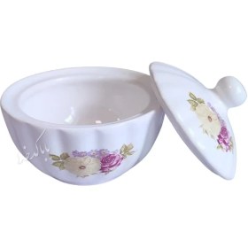 تصویر قندان درب دار مدل باغ گل 