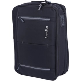 تصویر کیف لپ تاپ بنتون کد 1073 سایز ۱۷ اینچ سه کاره 