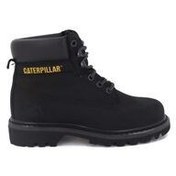 تصویر بوت مشکی مردانه و زنانه یونیسکس بوت چرمی مبتنی بر لاسیک Caterpillar 