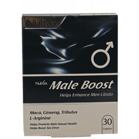 تصویر میل بوست (تقویت جنسی) نوتراکس 30 قرص Male Boost Nutrax 30Caps