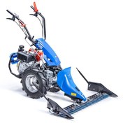 تصویر دروگر دو چرخ دیزلی SKN مدل 728 با تایر 10×500 با 3 دنده جلو و 3 دنده عقب و کاتربار 115سانت ایتالیایی - موتور 178 استارتی 