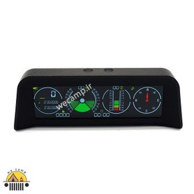 تصویر شیب سنج ، GPS و قطب نما مدل X90 شیب سنج دیجیتال آفرودی