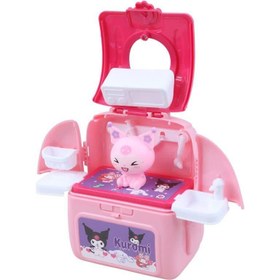 تصویر ست اسباب بازی لوازم پزشکی چمدانی طرح کرومی Kuromi design suitcase Medical supplies Set Toy