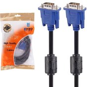 تصویر کابل VGA 3+2 طول 5 متری ENZO ENZO VGA 3+2 Cable 5M